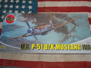Airfix A14003  North American P-51D/K Mustang Mk.IVA